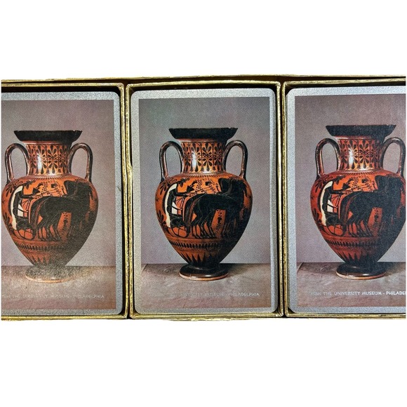 VTG Congress Playing Cards Set 3 Decks in Box Samba Bolivia Philadelphia Museum - Picture 3 of 6